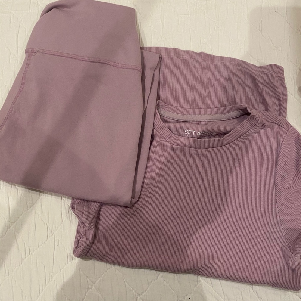 Set active legging set